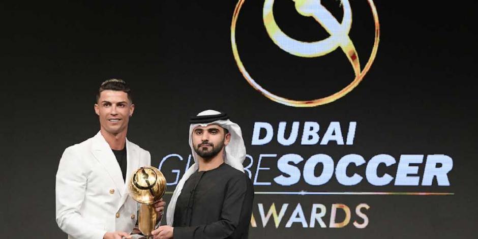 Cristiano consigue su sexto Globe Soccer al mejor jugador del año