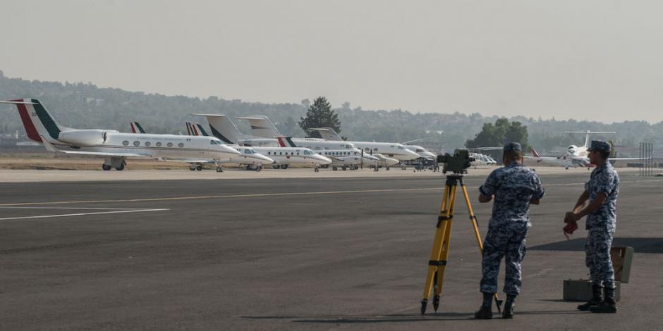 Santa Lucía tiene condiciones para un aeropuerto mixto: Fuerza Aérea