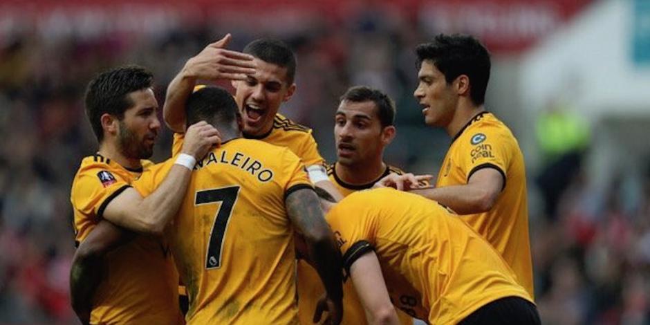 Raúl Jiménez y Wolverhampton avanzan a cuartos de final de la FA Cup