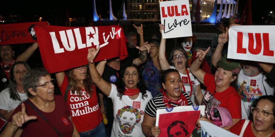 Tribunal brasileño da pie a liberación de Lula da Silva