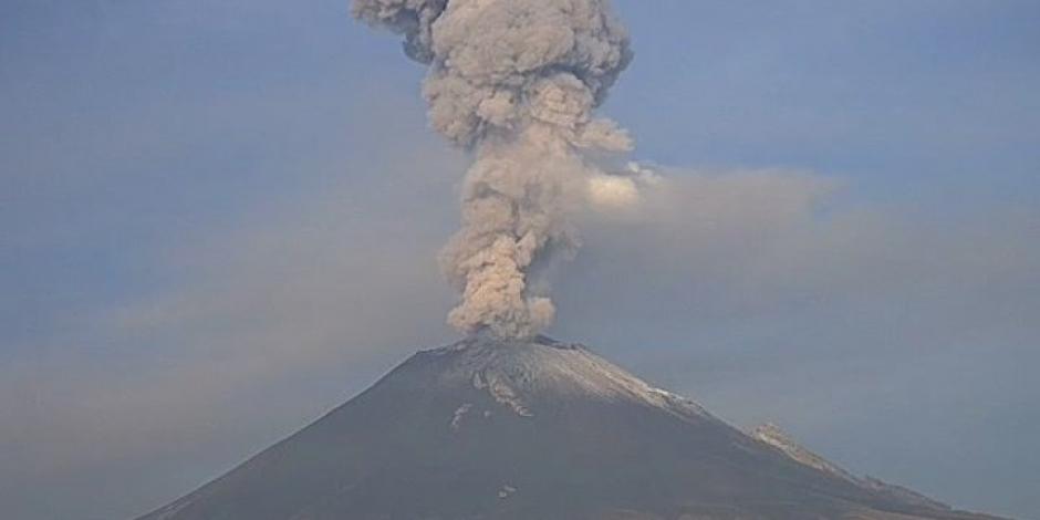 Actividad del Popocatépetl en las últimas 24 horas enciende alerta