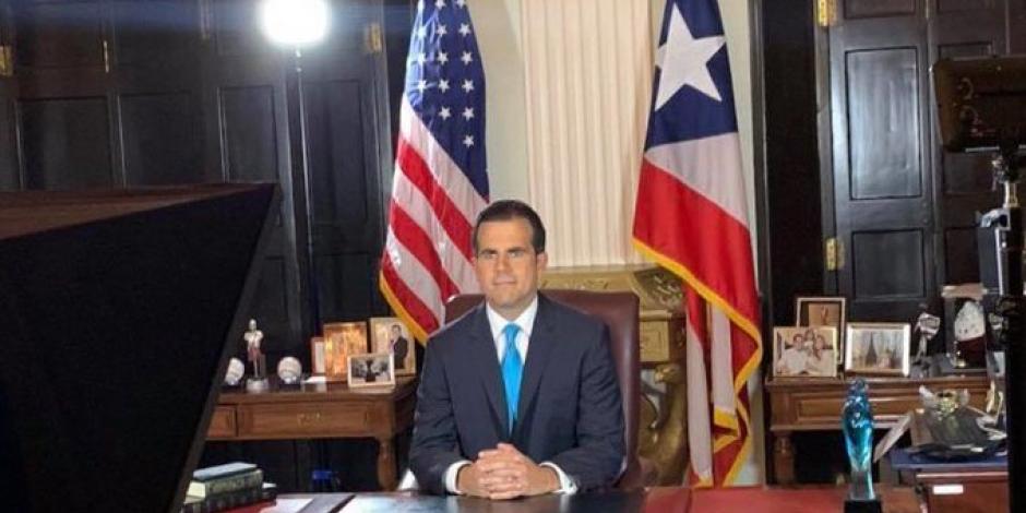 Tras protestas masivas, renuncia gobernador de Puerto Rico