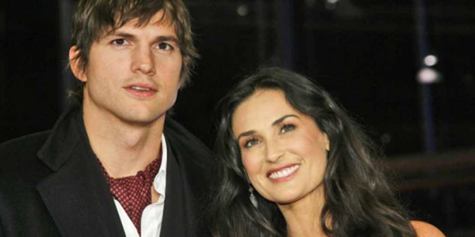 Así reaccionó Ashton Kutcher ante las fuertes revelaciones de su exesposa Demi Moore