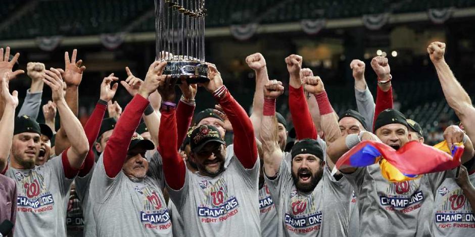 Nationals logra su primer título de Serie Mundial a costa de Astros