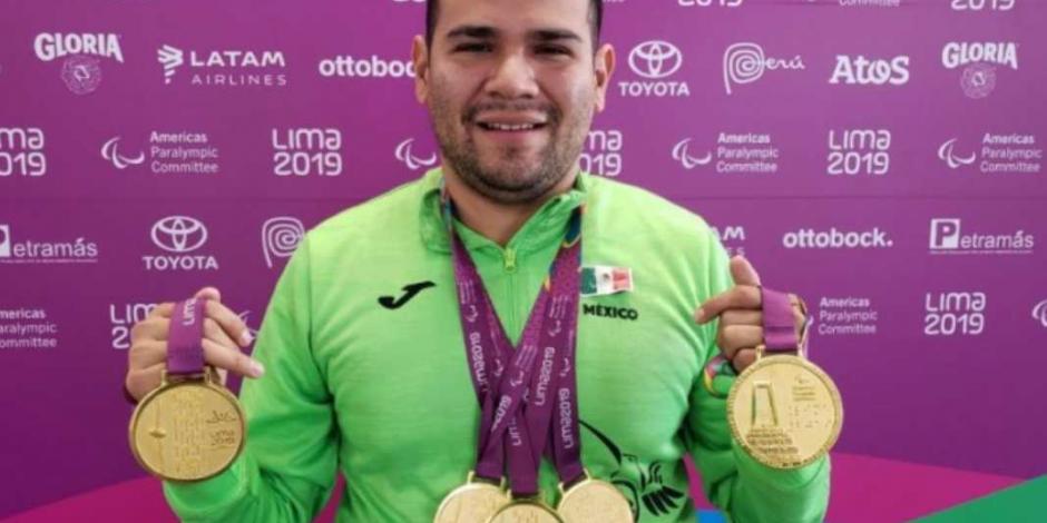 Diego López obtiene dos medallas de oro en el mundial de Paranatación