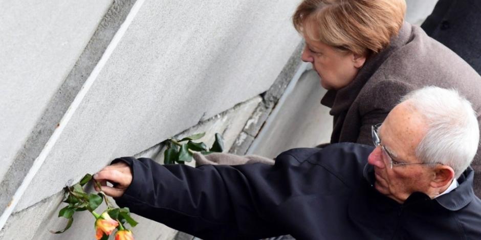 Merkel recuerda 30 años de la caída del Muro de Berlín