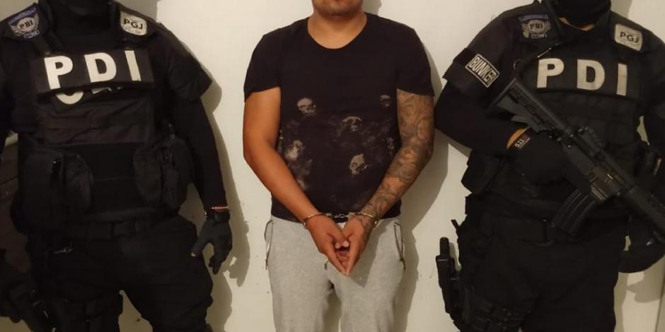 Arresta PGJCDMX a "El Perrillas”, líder de sicarios del Cártel de Tláhuac