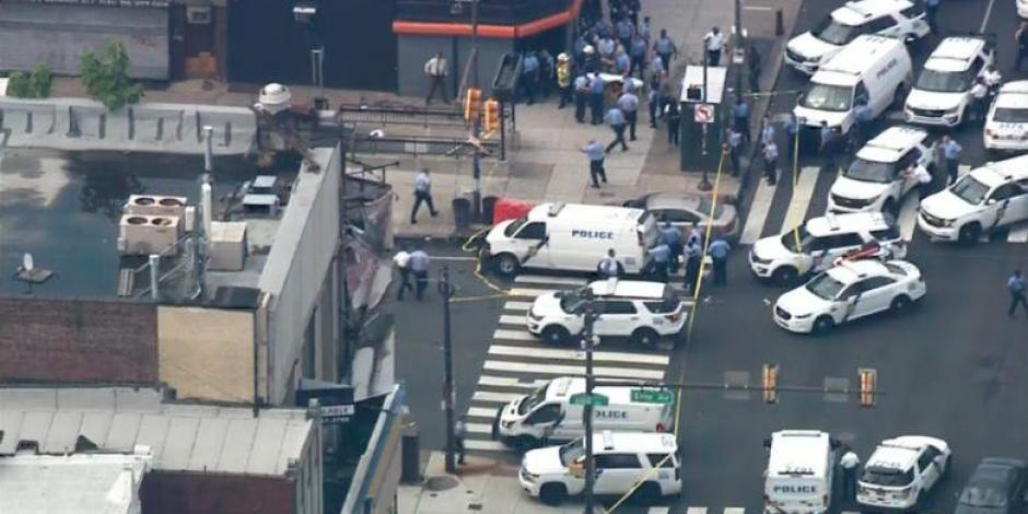 Nuevo tiroteo en EU deja al menos 6 policías heridos en Filadelfia