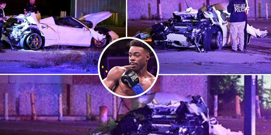 FOTOS: Errol Spence Jr, campeón mundial de boxeo, sufre terrible accidente automovilístico