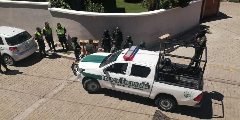 Bolivia vigila para detener a exfuncionarios, no para dar seguridad: SRE