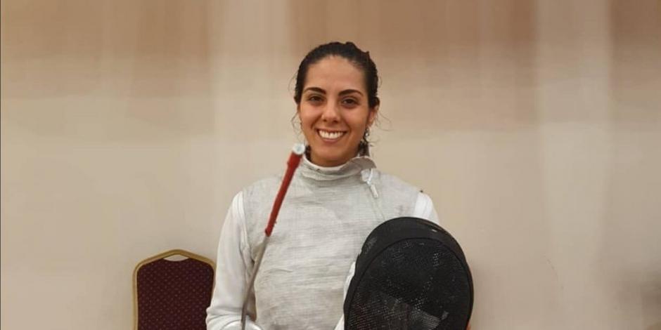 Nataly Michel gana bronce en torneo de esgrima en Turquía