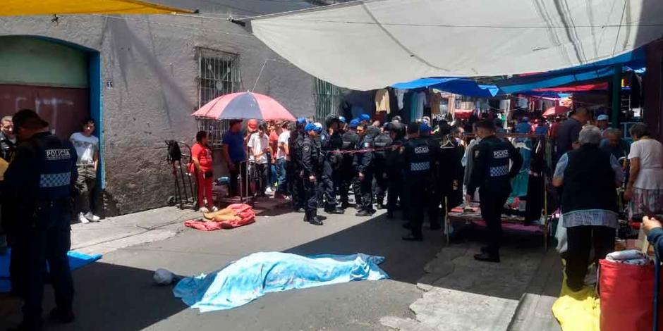 En menos de 24 horas, asesinan a dos personas en Tepito