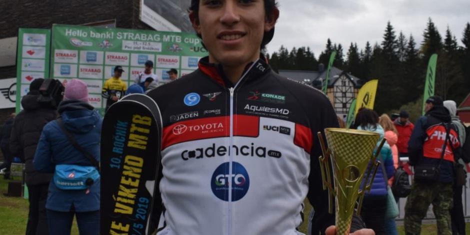 El mexicano Adair Prieto gana oro en Copa UCI de ciclismo de montaña