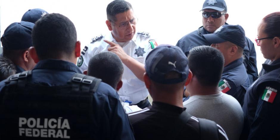 Suman 8 mil 753 policías federales atendidos en módulos por cambio a GN