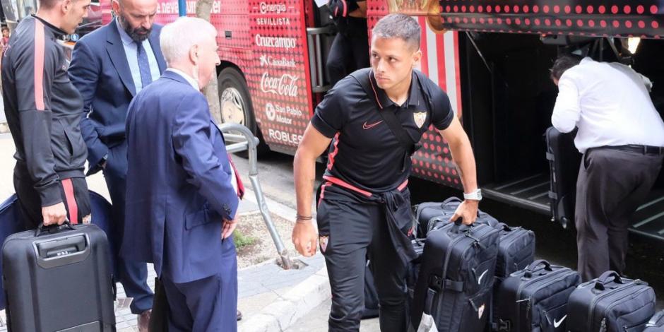 Javier Hernández es convocado por primera vez con el Sevilla