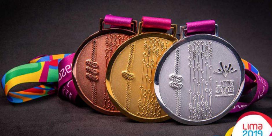 Conoce las medallas de los Juegos Panamericanos 2019