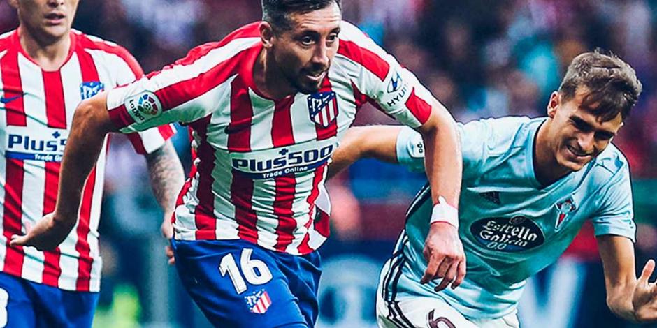 Héctor Herrera por fin es titular con el Atlético de Madrid