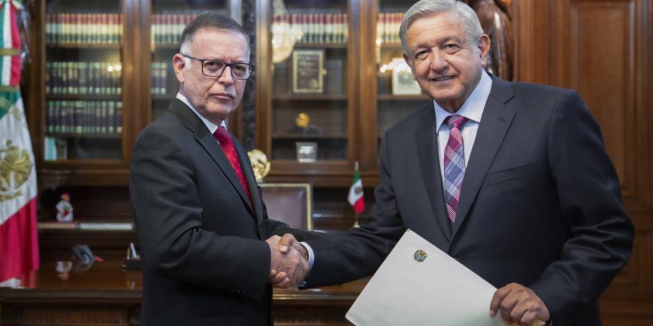 Recibe AMLO cartas credenciales de 6 nuevos embajadores en México