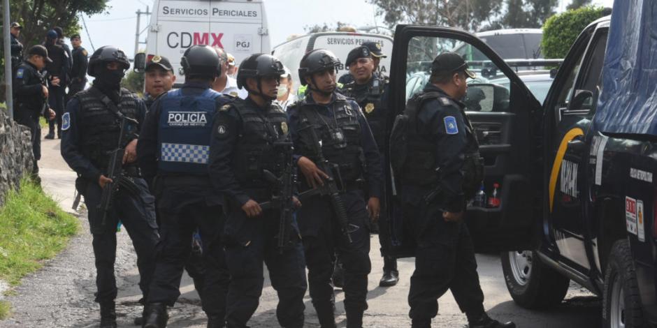 Liberan a 7 presuntos narcomenudistas detenidos tras balacera en Tlalpan