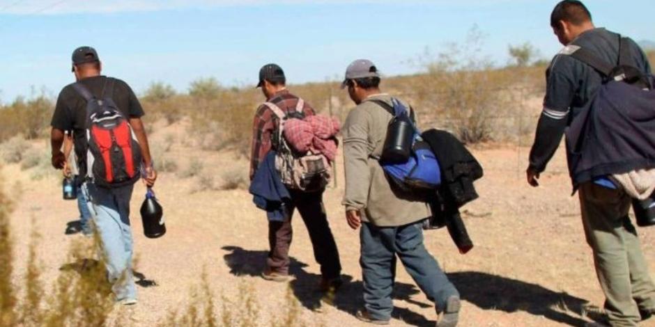 Migrantes dispuestos a esperar en frontera de Sonora para pasar a EU