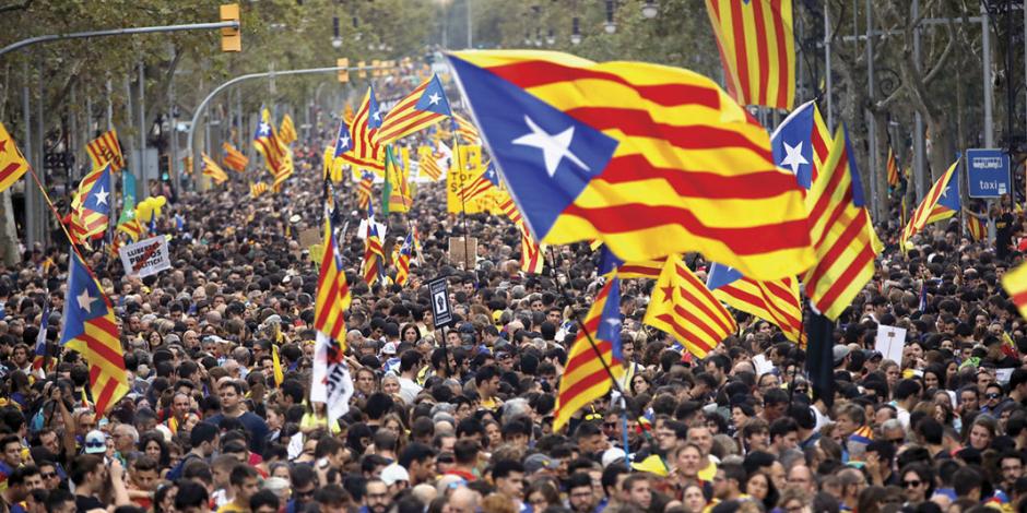 Enfrentamientos y caos en Barcelona en día 5 de protestas