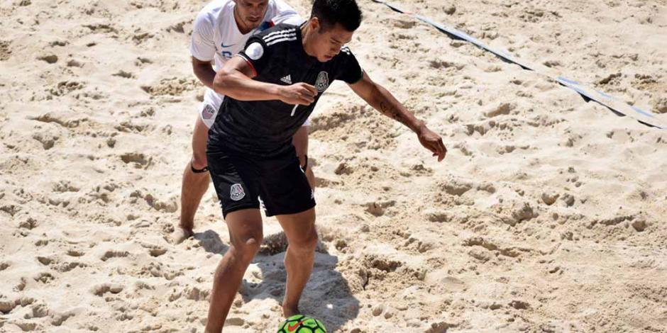 México, campeón de Concacaf en el futbol de playa