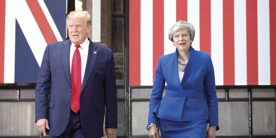 Trump apuesta por quedarse con la rebanada británica de la UE