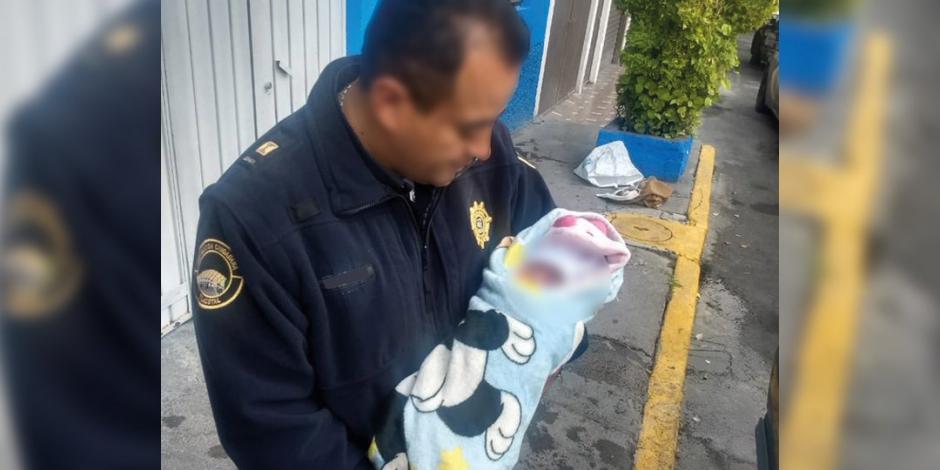 SSC rescata a recién nacida abandonada en Iztapalapa