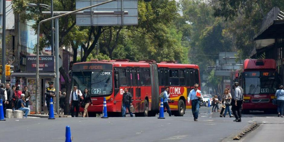 Por obras, Metrobús Etiopía cierra hasta el 1 de septiembre