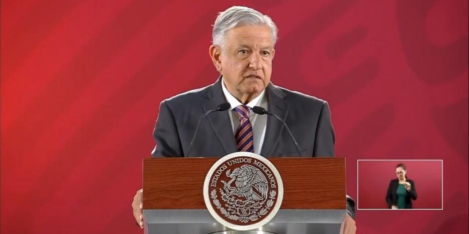 Andrés Manuel López Obrador y su mañanera del 13 de febrero