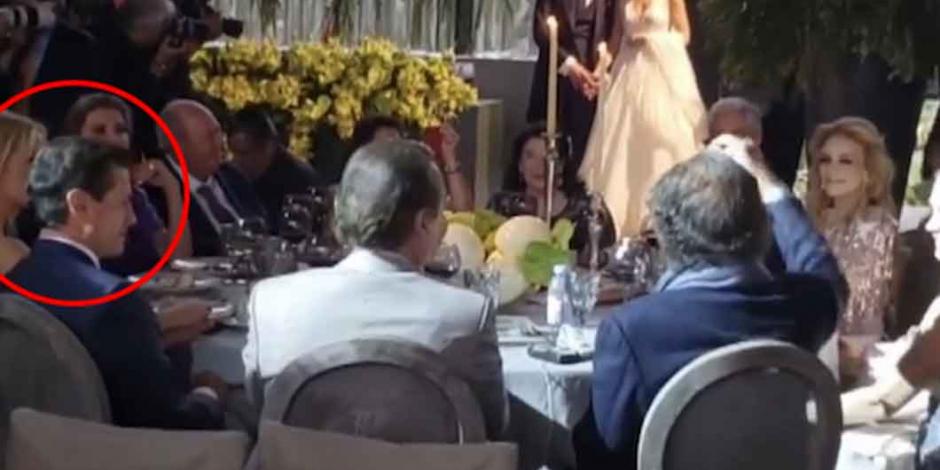 FOTOS: Peña Nieto y su novia, Tania Ruiz, reaparecen en boda