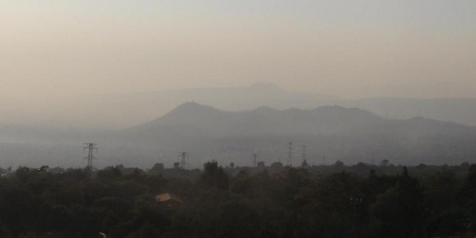 Continúa mala calidad del aire en el Valle de México