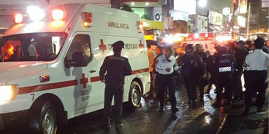 Un muerto y 6 heridos, saldo de un intento de robo afuera de Metro Tacuba