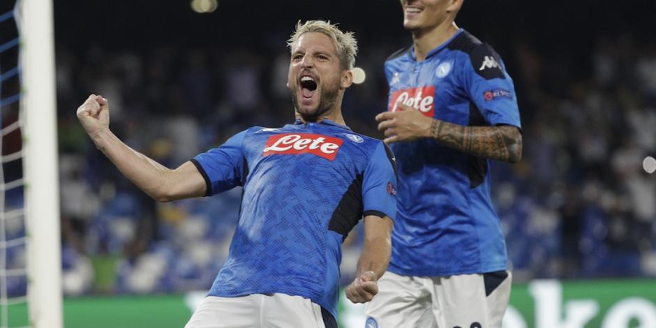Napoli sorprende al vencer 2-0 al Liverpool, campeón de la Champions