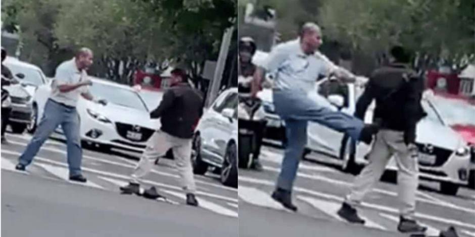VIDEO: Así se vivió la pelea "Don Uber" vs motociclista
