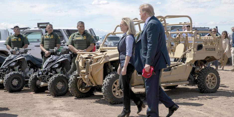 Trump pone como secretario de Seguridad al que contenía migrantes
