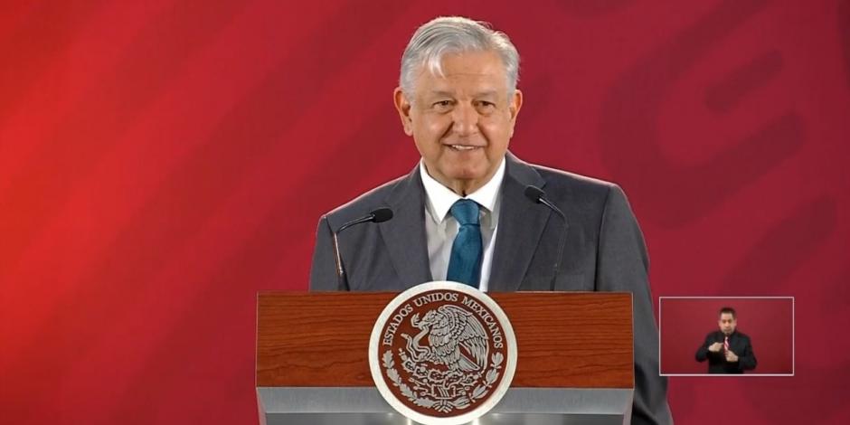Andrés Manuel López Obrador y su mañanera del 14 de febrero