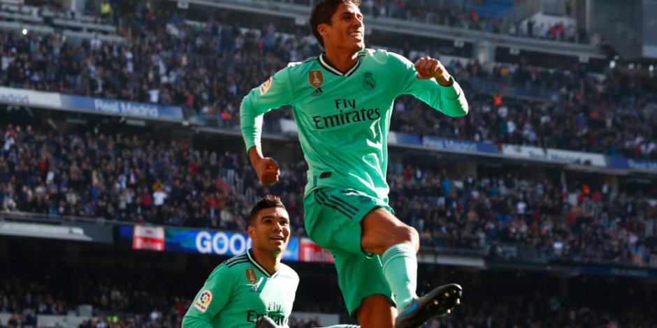 Varane y Benzema dan triunfo al Real Madrid sobre el Espanyol