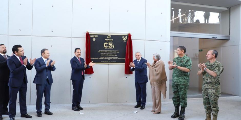 Inaugura AMLO C5i, Centro de Alta Tecnología en Hidalgo