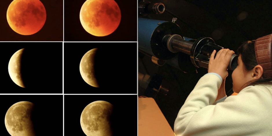Eclipse total de Luna se podrá apreciar en los planetarios del país