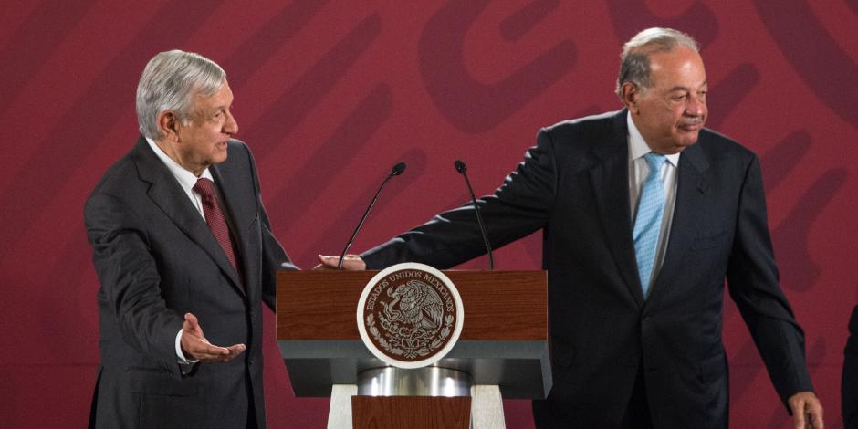 López Obrador se reúne con Carlos Slim y diversos empresarios