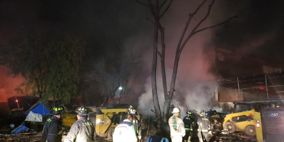 Incendio en planta recicladora de GAM moviliza a bomberos; reportan que fue controlado
