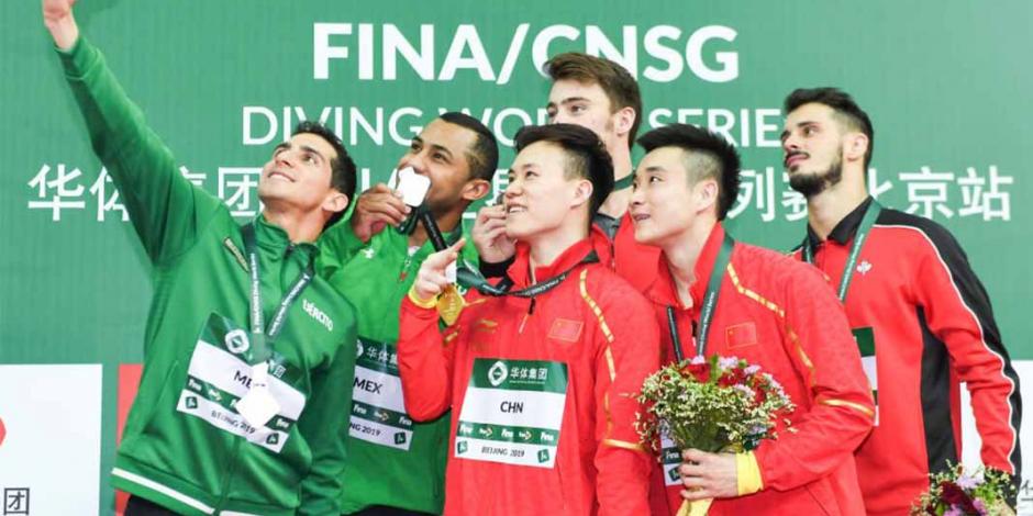 Rommel Pacheco y Jair Ocampo conquistaron otra medalla en China