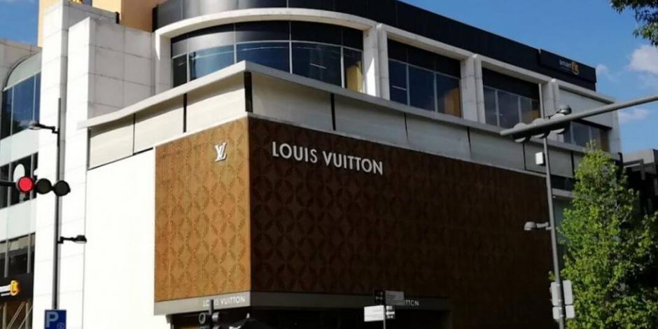 Asaltan tienda Louis Vuitton en Polanco