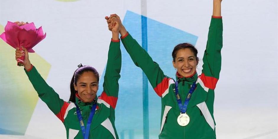 Pentatletas mexicanas ganan oro en Campeonato Mundial
