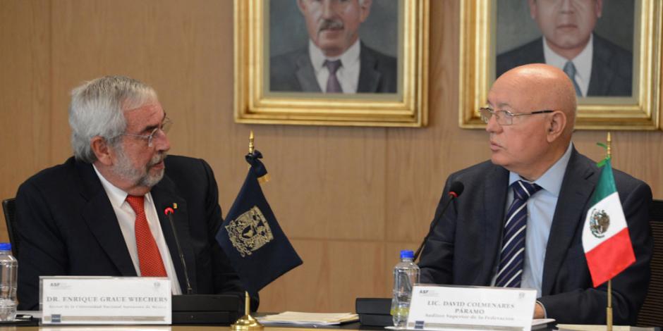 UNAM y ASF impulsan cultura de fiscalización y rendición de cuentas