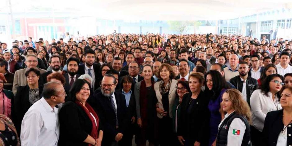Inauguran Instituto de Educación Superior Rosario Castellanos en la CDMX
