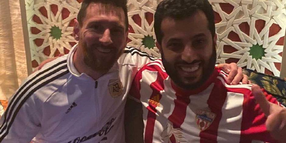 Jeque árabe quiere fichar a Lionel Messi en el Almería