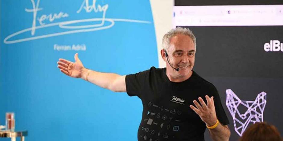 Ferran Adrià regresa a México de la mano de Telefónica Movistar