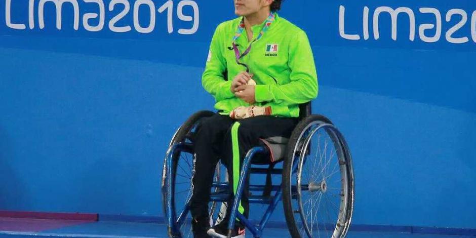 Nesbith Vázquez se cuelga medallas de oro y bronce en natación en Juegos Parapanamericanos